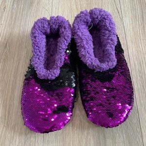 Slippers- sequin - color changing